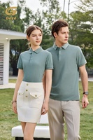 Bestseller Heren Business Casual Korte Mouw Poloshirt 100% Katoen Slim Fit Kreukherstellend Materiaal Design Hot Item