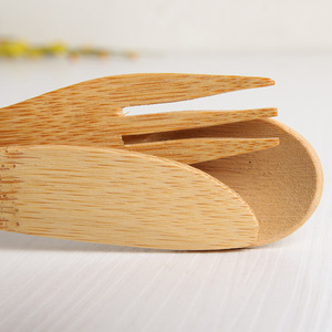 Cubiertos reutilizables de bambú para acampada al aire libre, paquete de almuerzo escolar, <span class=keywords><strong>Pinnic</strong></span>, 2019 - Product Image 6