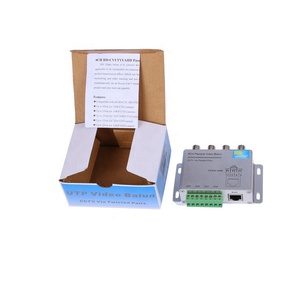Hợp kim nhôm 4 Kênh Hoạt Động Thụ Động Video Balun Rohs Transmitter Receiver 4CH UTP Cat5 RJ45 Hỗ Trợ HDCVI/AHD/ TVI Máy Ảnh - Product Image 4