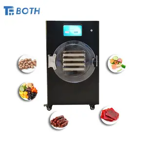 Mini Fruits And Vegetable Vacuum Dryer Equipment Freeze Dryer For Mlik Candy