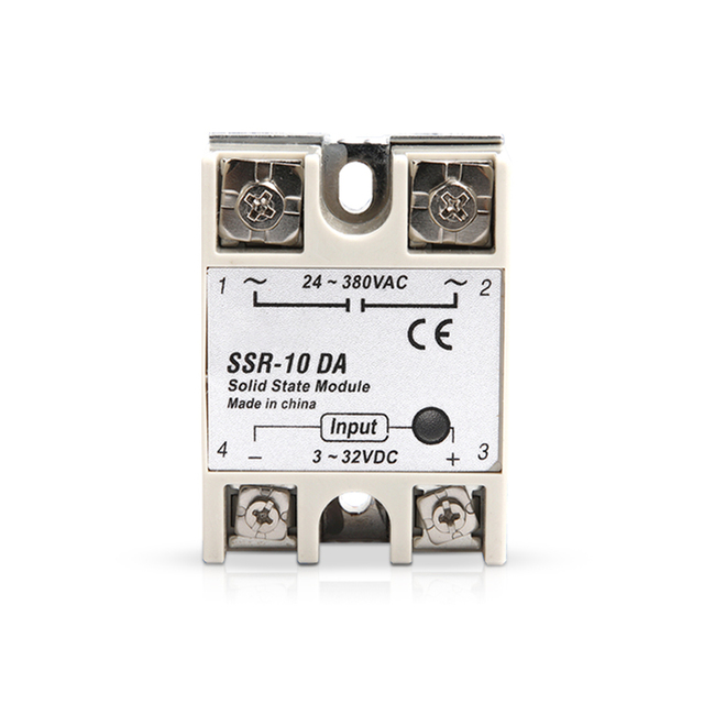 Wholesale SSR Small 220V AC Solid State Relay 24V Single-phase 10A DC Control AC Module DA/DD/AA Solid State Relay