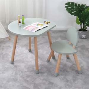 Fabbrica di Design moderno diretto per bambini in legno tavolo sedia da scrivania Set divertente mobili per asilo camera da letto all'aperto per le <span class=keywords><strong>ragazze</strong></span> - Product Image 5