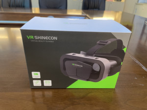 Kính thực tế ảo <span class=keywords><strong>VR</strong></span> SHINECON mới nguyên hộp, màn hình lớn, phù hợp với điện thoại di động 7 inch, góc nhìn 110 độ, rạp chiếu phim 3D riêng tư, tai nghe <span class=keywords><strong>VR</strong></span> - Product Image 3