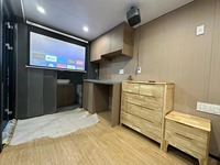 20ft 40ft Villa Haus Mobiles Vorgefertigtes Modulares Kapselhaus Apple Cabin Pod Home Modifizierter Schiffscontainer Hohe Qualität