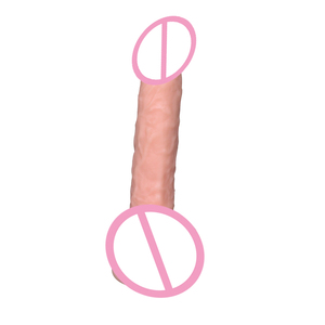 XISE 25.5cmクラシックPvcディルドスーパーリアリストセックスおもちゃプラスチック人工ペニスアナル女性用リアルスキン感吸引カップ - Product Image 3
