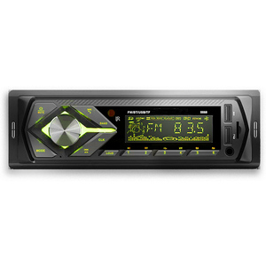 Lecteur MP3 intelligent pour voiture, <span class=keywords><strong>radio</strong></span> FM BT, 2 USB, commande vocale par application, télécommande, 1DIN, OEM, personnalisable en usine - Product Image 1
