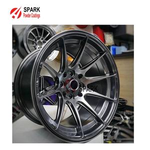 Recubrimientos en Polvo con Efecto Cromo Super Negro Gris Plomo, Dorado, Gris Humo, Azul, Rojo, Rosa, Morado, Oro Rosa, Cobre y Amarillo Fluorescente - Product Image 2