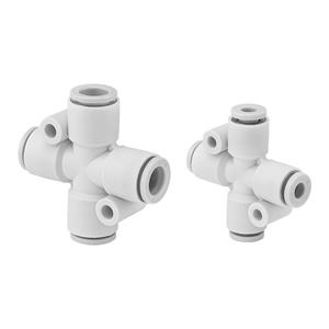 Connecteur en croix réducteur à diamètre égal à connexion rapide à quatre voies KQ2TW04 KQ2TX06 KQ2TY08 pour autres connecteurs - Product Image 1