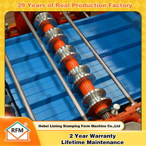 Machine <span class=keywords><strong>de</strong></span> formage à rouleaux pour la fabrication <span class=keywords><strong>de</strong></span> tuiles <span class=keywords><strong>de</strong></span> toit à double couche Hebei Liming, prix <span class=keywords><strong>de</strong></span> la machine <span class=keywords><strong>de</strong></span> fabrication <span class=keywords><strong>de</strong></span> tôles <span class=keywords><strong>de</strong></span> toit IBR d'occasion - Product Image 3