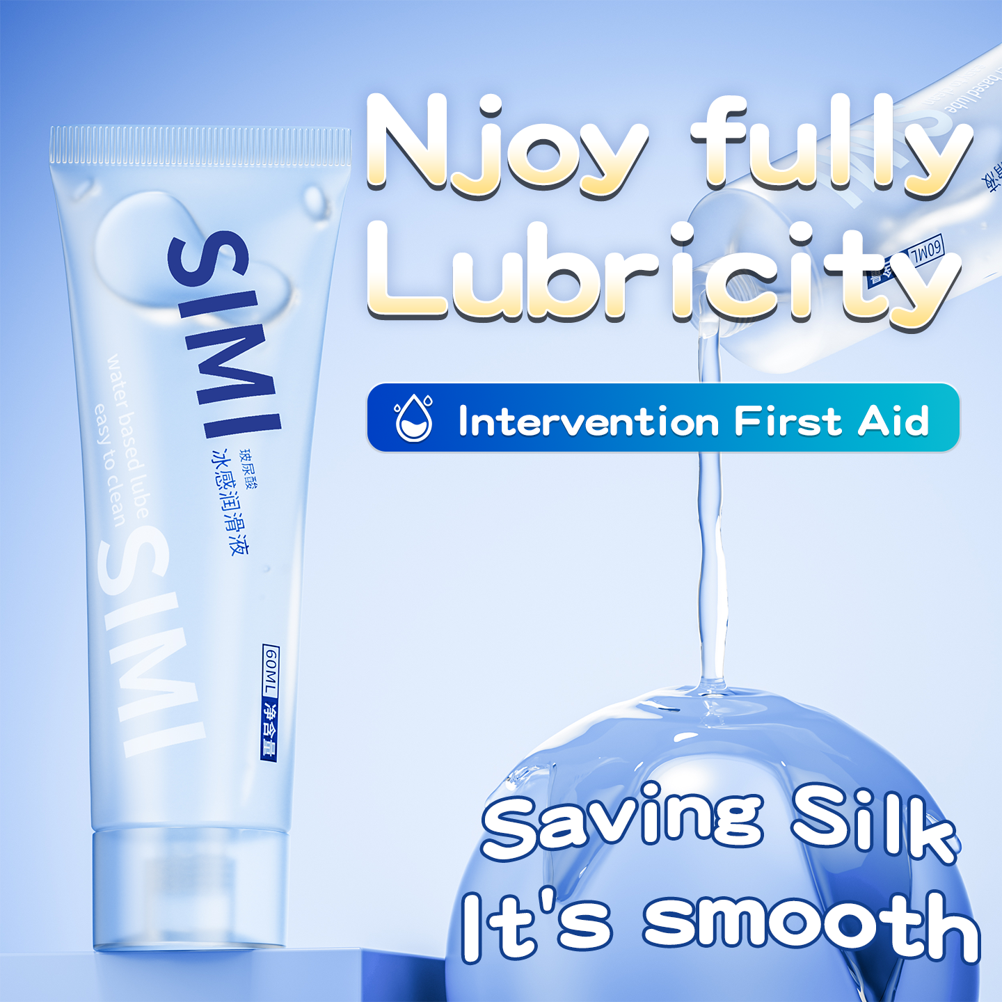 lubricante vaginal simi YES! gel lubricante íntimo 30 mL