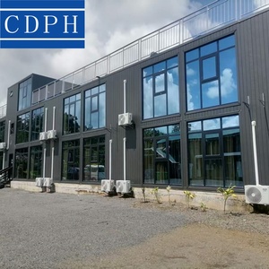 Solution clé en main de construction modulaire préfabriquée pour hôtels, bureaux, bâtiments d'hébergement, avec structure en acier galvanisé, pour projets commerciaux et hôteliers - Product Image 1