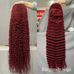 วิกผมตรงสีน้ำตาลช็อกโกแลต ความหนาแน่นสูง ผมแท้  แบบติดลูกไม้ด้านหน้า 13x6 13x4  พร้อมผมด้านหน้าที่ถอนขนแล้ว สำหรับผู้หญิง - Product Image 6