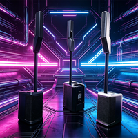 Mellisong YZ12L-800 2026, Nuevo Altavoz de Columna Activo Profesional de 1000W RMS con Subwoofer de 12 Pulgadas para Fiestas al Aire Libre