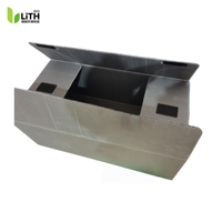Boîte de rangement pliable en plastique recyclable, bac organisateur écologique pour tri domestique, logistique, manutention, bougies et autocollants