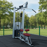 ASM-L1054 Máquina Multifunción de Gimnasio para Salud y Bienestar, Máquina de Polea Frontal ISO-Lateral de Acero para Tracción y Remo Bajo para Espalda y Brazos