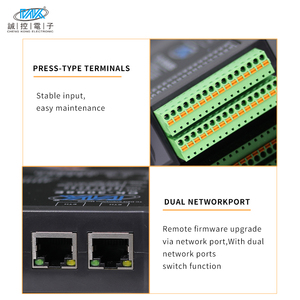 4-kênh <span class=keywords><strong>RTD</strong></span> đầu vào nhiệt độ điều khiển mô-đun PT100 modbus TCP IO mô-đun Ethernet thác đầu vào và đầu ra (IO) - Product Image 5