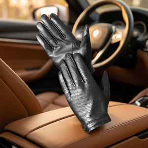 OEM Competitive Price Unisex Fashion Leather <b>Gloves</b> Thermal Breathable <b>Touch</b> <b>Screen</b> Cycling Outdoor Casual - Product Image 2