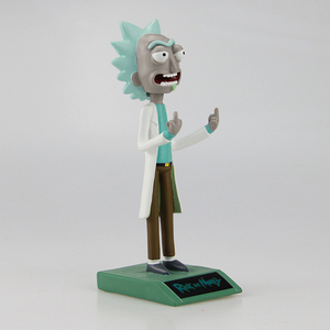 Decorazione della casa del fumetto personaggi <span class=keywords><strong>Rick</strong></span> e Morty bobble head Figurine - Product Image 2