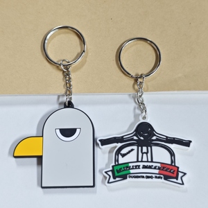 Design OEM Manufacturer Keychain Made Custom Logo Soft Anime Pvc Keyring Cute Rubber PVC <b>Key</b> <b>Chain</b> - Product Image 3