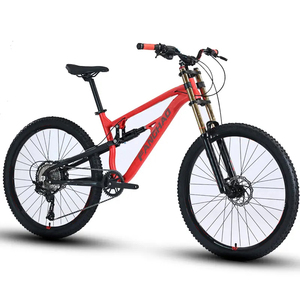 Vélo de montagne à double suspension, <span class=keywords><strong>cadre</strong></span> souple, frein hydraulique, 26, 27,5, 29 pouces - Product Image 4
