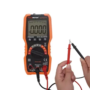 PEAKMETER PM8225D Auto Range Digital Multimeter REL VFD Measurement Temperature Test AC DC Instrument Digital Voltmeter