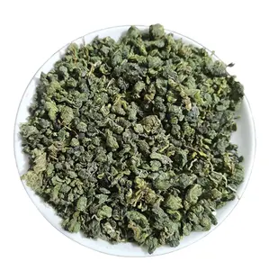 Granéis de chá de folha de amoreira branca processada cor verde para venda