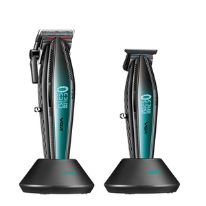Cortadora de Pelo Profesional Inalámbrica V-270 V-992 con Cuchilla de Cerámica y Motor de 9000 RPM, para Barbería, Salón y Uso Doméstico, con Pantalla en Inglés - Product Image 1