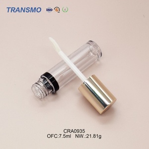 Round Shaped Lipgloss Tubes Customized Eye Liner Bottle <b>Mini</b> Jar Eyeliner Bottles Plastic Tube for Lipgloss - Product Image 5