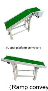 Endüstriyel masaüstü kemer sistemi makinesi kargo tahıl eğrisi düz tip kavrama desen modüler plastik Pvc bant konveyör - Product Image 6