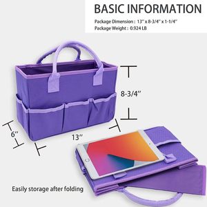 Usine personnalisé porte-crayon étudiant <span class=keywords><strong>cartable</strong></span> enseignant papeterie sac de rangement fondu Non-tissé stockage maman fourre-tout sac à provisions - Product Image 4