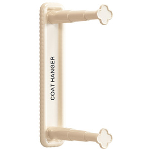 Clothing Organizer Wall Mounted No Drill Storage Rack For Balcony Multi Functional Hanger Holder With Punch Free Design - Product Image 3