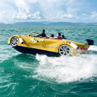 Jet ski de luxe en fibre de verre, couleur personnalisée, avec moteur puissant pour croisière marine et loisirs nautiques