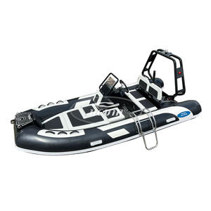 Bateau de pêche en aluminium Transea 13 pieds à coque en aluminium haute vitesse Orca Hypalon, épaisseur de coque 3 mm, bateau de pêche en aluminium de 4 m - Product Image 3
