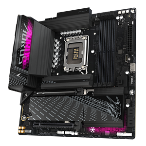 Carte mère GIGABYTE B860M AORUS PRO WIFI7 Intel B860 compatible avec les processeurs Intel Core Ultra, socket LGA1851, nouvelle carte mère micro-ATX - Product Image 3