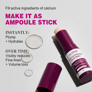 Canxi khối lượng đa dưỡng Collagen đa nếp nhăn dính Glow trang điểm cơ sở & mặt điều trị Balm Plumping nếp nhăn B - Product Image 3