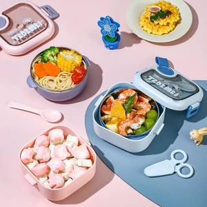 High Quality Eco Friendly Metal <b>Lunch</b> <b>Box</b> Bento Tiffin 304 Stainless Steel Kids Take Away Food Packaging <b>Lunch</b> <b>Box</b> - Product Image 3