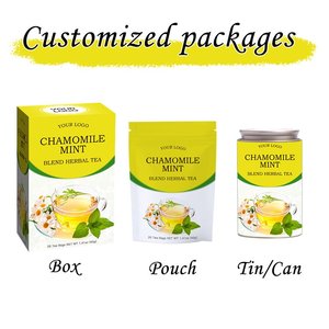 Private Label Relaxing Good <strong>Sleep</strong> <strong>Tea</strong> Organic Lemongrass <strong>Mint</strong> Herbal <strong>Tea</strong> Chamomile <strong>Tea</strong> - Product Image 3