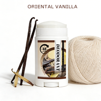 Nouvelle boîte d'emballage personnalisée, déodorant stick baume parfum vanille, sans aluminium, longue durée, contrôle des odeurs, 75g