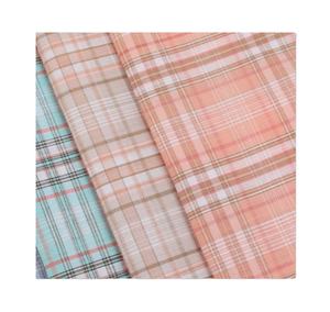 Jupe à carreaux 100 coton, tissu teint en coton, jupe écossaise, coloré, ample, d'été - Product Image 1