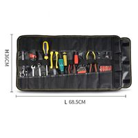 Sac à outils d'électricien enroulable en gros Tournevis Pince Clé Couteau Rangement Organisateur Kit de réparation Sacs Sac de rangement