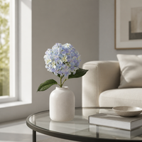 Bunga Hydrangea 3D Print Real Touch Multi Warna, Grosir untuk Dekorasi Pernikahan, Bunga Artifisial untuk Dekorasi Rumah dan Hotel, Rangkaian Bunga