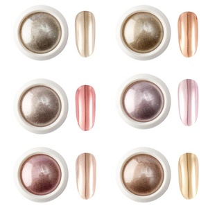 6 pots/ensemble poudre à <span class=keywords><strong>ongles</strong></span> chromée or Rose effet miroir manucure Pigment paillettes poussière <span class=keywords><strong>pour</strong></span> bricolage Nail Art <span class=keywords><strong>déco</strong></span> 6 applicateurs d'ombre à paupières - Product Image 4