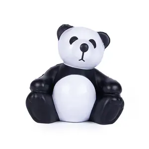 Customizable Anti-Stress Promotional Toy Balls Panda Shape PU Stress Balls