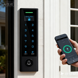 Tuya การ์ดหน่วยความจำและลายนิ้วมือ Wi-Fi ระบบควบคุมการเข้าถึงประตูพร้อมการรองรับโลโก้ที่ปรับแต่งได้ - Product Image 1