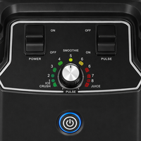 Mixeur silencieux haute performance 2000W-2200W, 2,2L, moteur en cuivre pur, insonorisé, pour l'Amérique du Sud