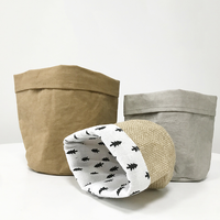 Sac en papier kraft lavable à prix avantageux pour la plantation de fleurs à domicile