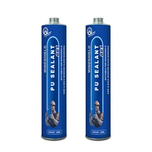 MH881 PU sealant 290ml aluminium cartridge tube anti korosi Otomotif PU perekat auto glass sealant untuk mobil