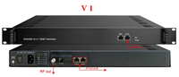 Telelink NDS3306I Ip vers modulateur ISDBT 8/16/24/28/48 transporteurs modulateur numérique entrée IP RF modulateur ISDBT pour hôtel IPTV CATV