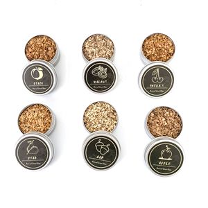 En stock : Copeaux <span class=keywords><strong>de</strong></span> <span class=keywords><strong>bois</strong></span> naturel <span class=keywords><strong>pour</strong></span> fumer, 6 saveurs (Pêche, Noyer, Cerise, Poire, Chêne, Pomme) – Copeaux <span class=keywords><strong>de</strong></span> <span class=keywords><strong>fumage</strong></span> <span class=keywords><strong>pour</strong></span> cocktails, BBQ et boissons - Product Image 2