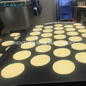 Máquina automática de tortitas para industria a pequeña escala, máquina de crepes para hacer galletas, aprobada por la CE - Product Image 6